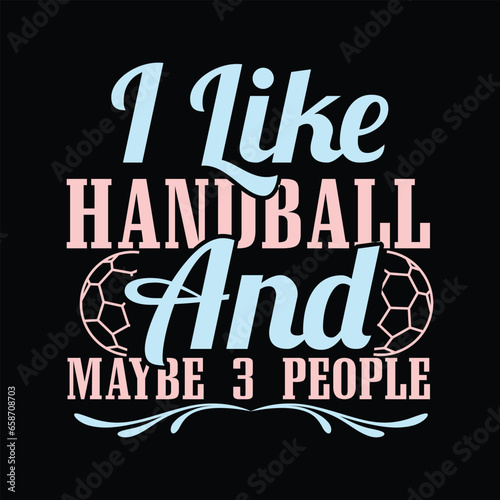 I like handball and maybe 3 people svg design
