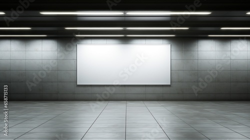 Billboard. Empty Billboard and advertising space. Mockup. © Noize