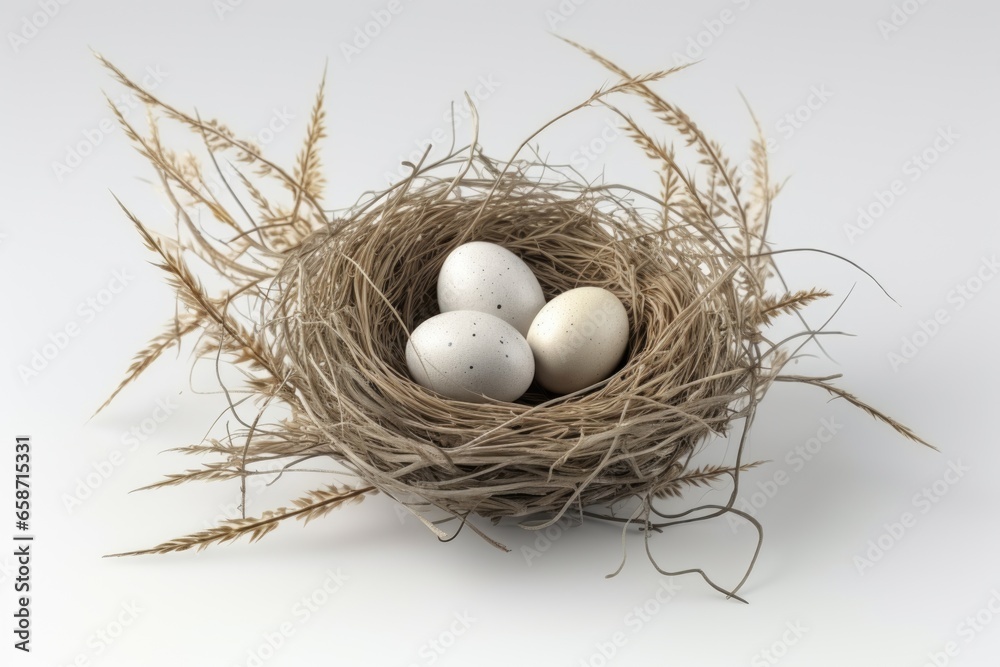 Bird's nest with Eggs Bird's nest with Eggs