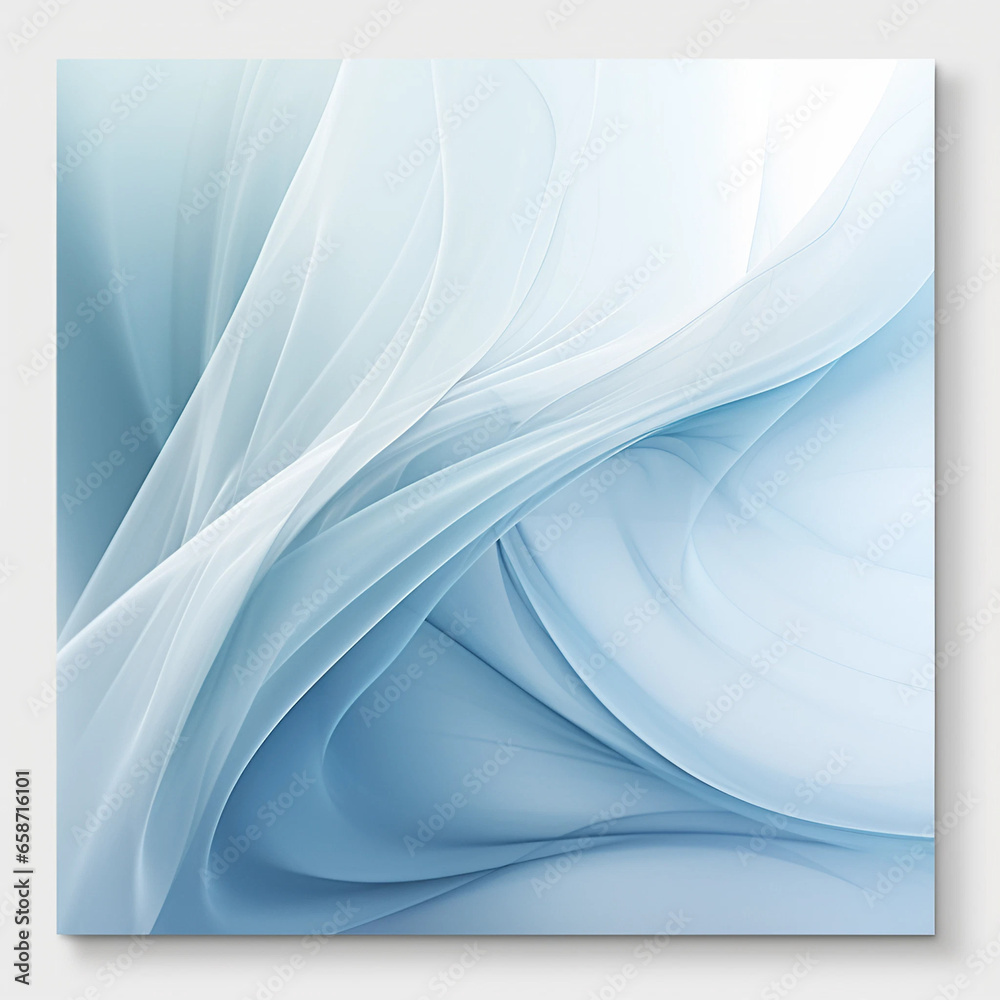 Obraz premium abstract blue wave background