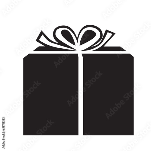Gift Icon - Wrapped Gift Vector And Clip Art.