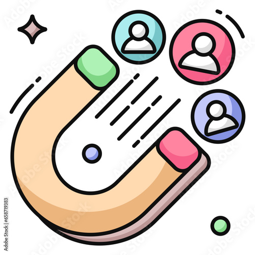 Perfect design icon of attract customers