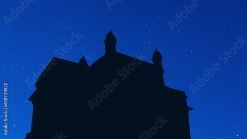 Gateway of India, Mumbai at night clear sky full of stars