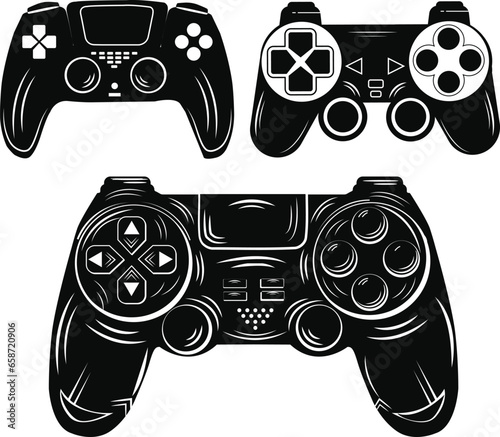  illustration sign game joystick VECTOR, game joystick 
