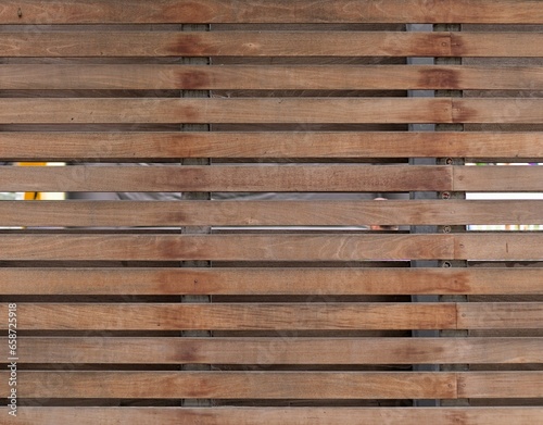 Wooden slat background wall pattern