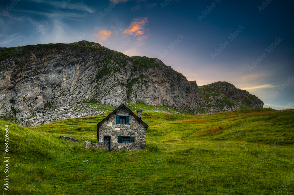 Shepherds' shelter in the French Pyrenees, Laruns Shepherds' shelter in the French Pyrenees, Laruns