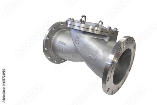 SWING CHECK VALVE is usually applied horizontally for high pressure flow photo