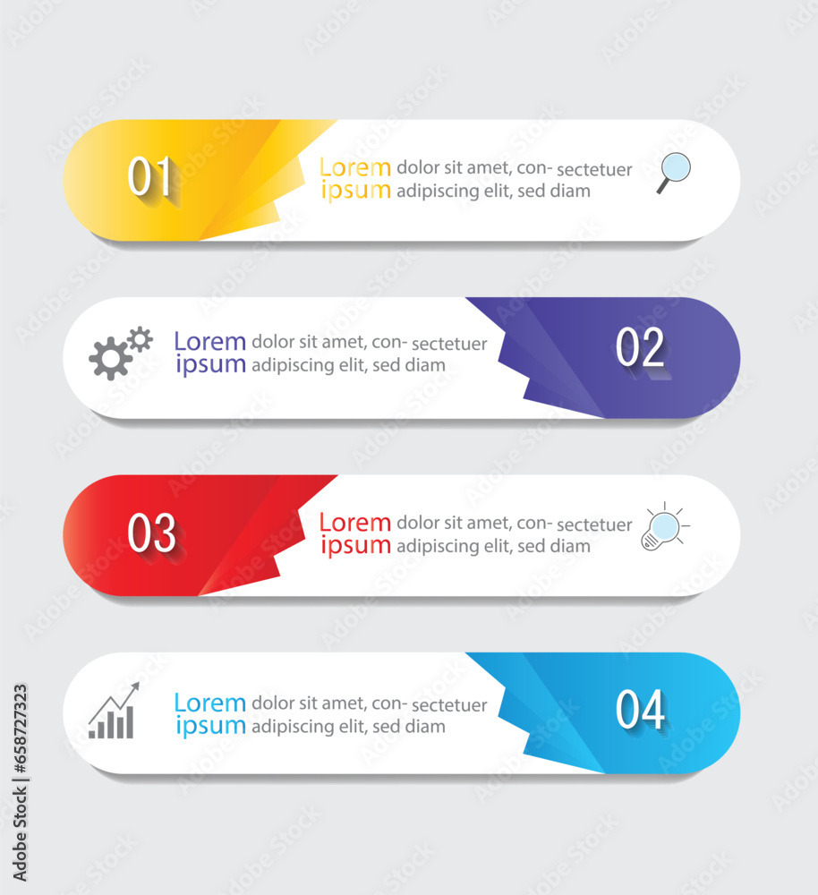 Infographic Vector abstract design web banner template.Modern banner. Infographic Vector abstract design web banner template.Modern banner.