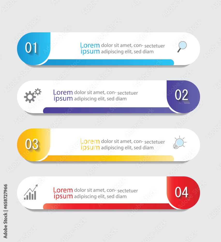 Infographic Vector abstract design web banner template.Modern banner. Infographic Vector abstract design web banner template.Modern banner.