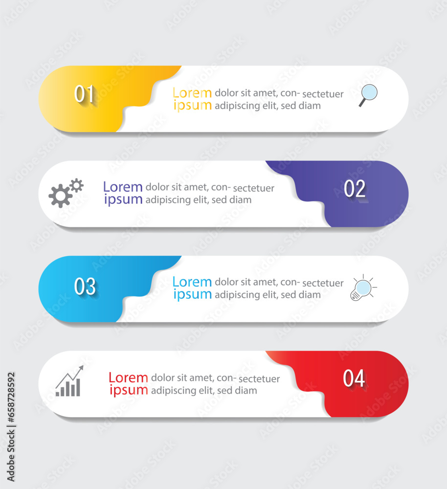 Infographic Vector abstract design web banner template.Modern banner. Infographic Vector abstract design web banner template.Modern banner.