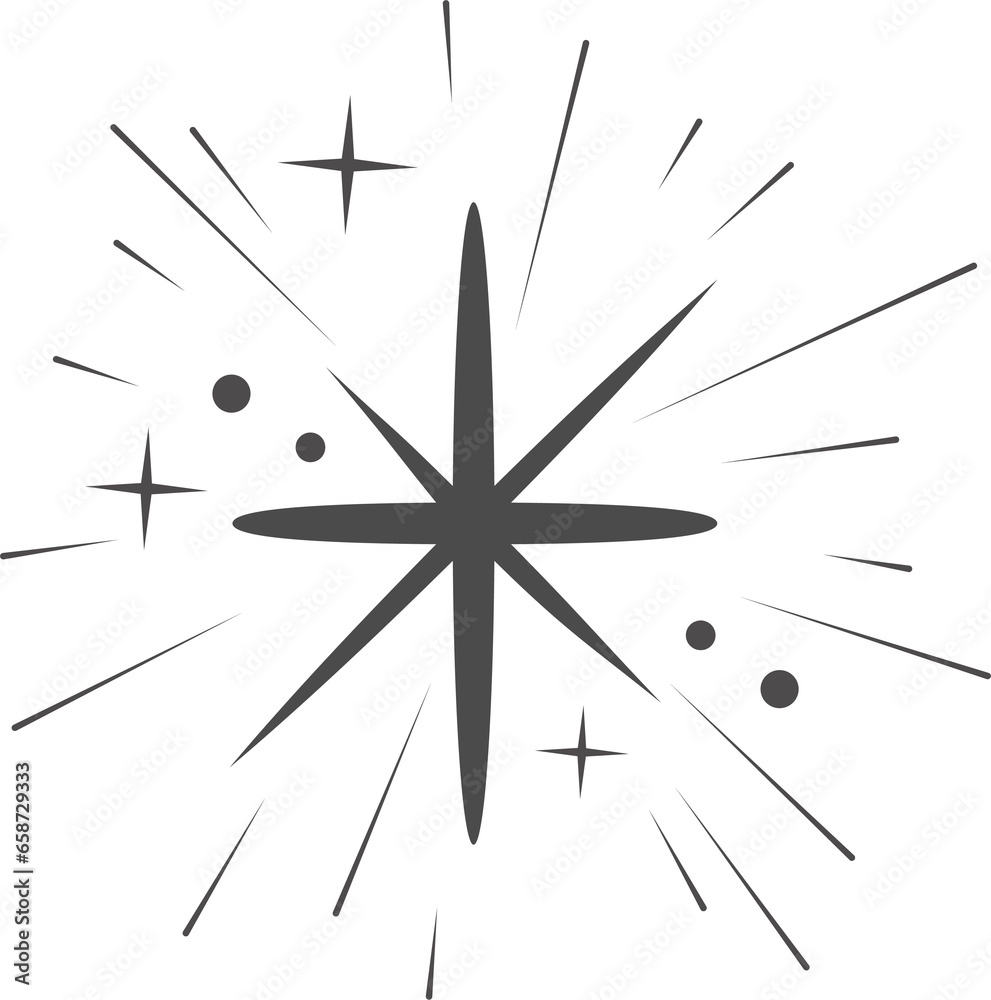 Christmas star shine. Glitter light magic icon. Twinkle sparkles with glow. Bright doodle symbol. Christmas star shine. Glitter light magic icon. Twinkle sparkles with glow. Bright doodle symbol.