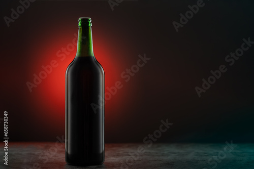 Foto Bottle of whine