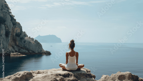 Mindful Horizon, Finding Peace Above the Sea