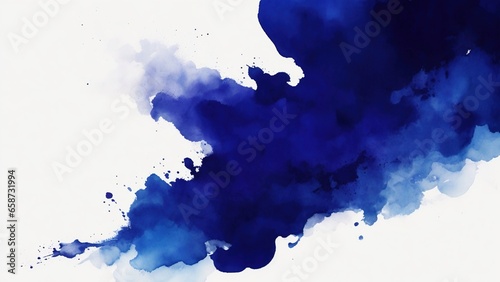 Ink idigo navy. abstract background, colorfull photo