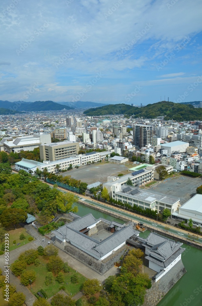 駿府城(俯瞰景) 駿府城(俯瞰景)