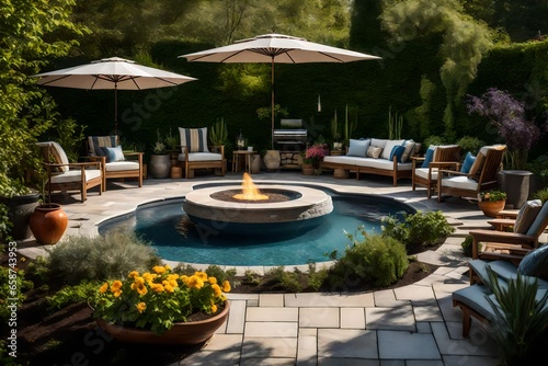 Outdoor Tranquility  Bringing Transitional Design to Your Patio or Garden.