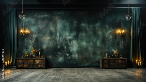 Moody studio backdrop for studio photography © 4kclips