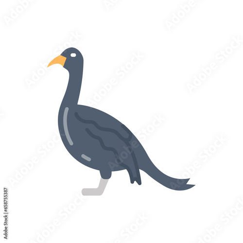 Cormorant icon in vector. Illustration