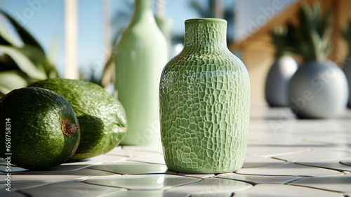 A close up of textured skin of a bottle grourd UHD wallpaper Stock Photographic Image photo