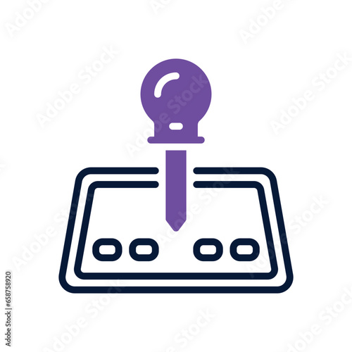 map point dual tone icon. vector icon for your website, mobile, presentation, and logo design.