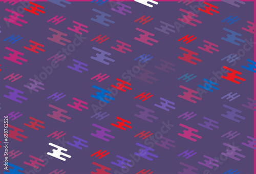 Light Blue, Red vector template with repeated sticks.
