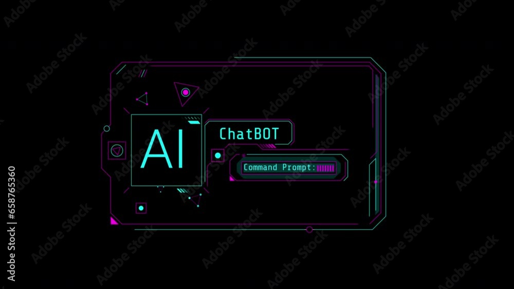 Animation of infographics about AI and Chatbot usage. Animation of infographics about AI and Chatbot usage.