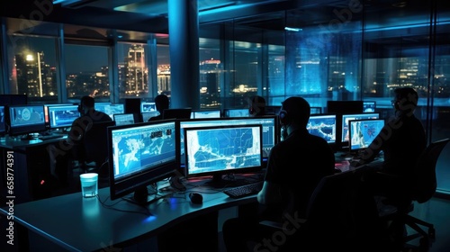 cyber security command center