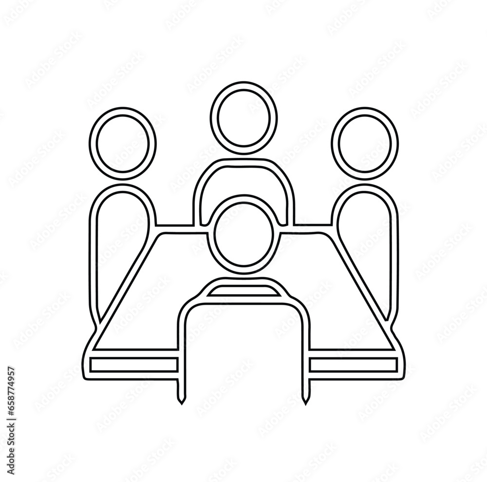 people meeting people meeting