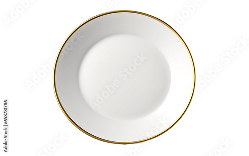 Dining Plate on transparent background PNG format