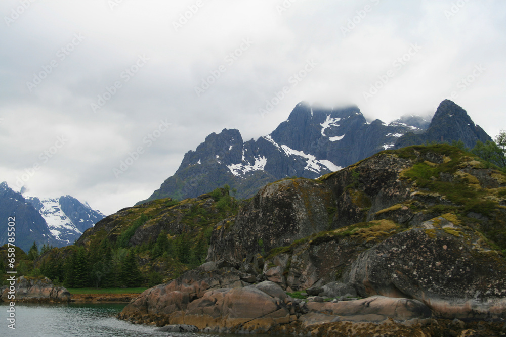 Obraz premium Raftsund, Lofoten