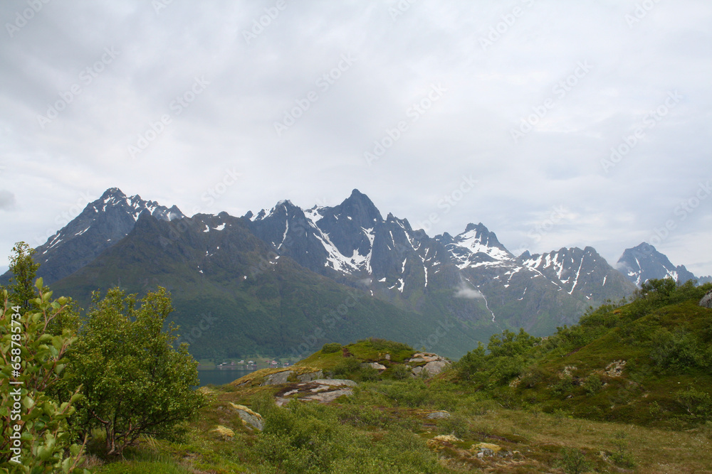 Fototapeta premium On the Road - Norway, Lofoten