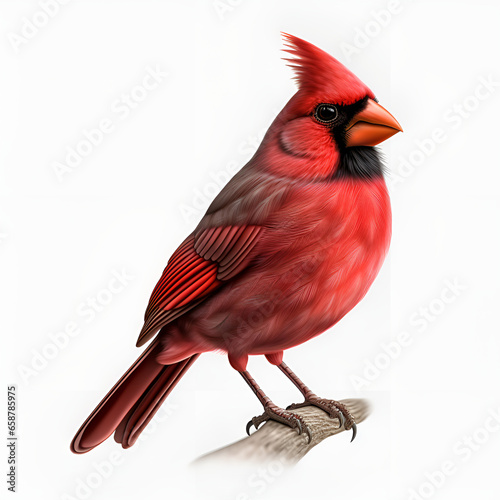 bird, parrot, red, animal, wildlife, nature, beak, cardinal, colorful, isolated, feather, green, wild,  © Marjan