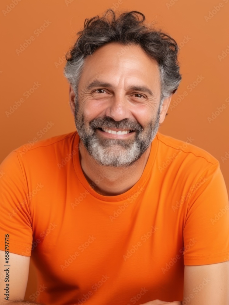 Happy european man in casual clothing against a neutral background Happy european man in casual clothing against a neutral background