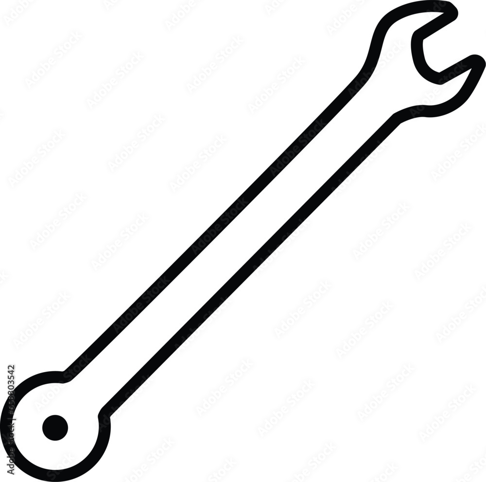 Wrench Icon Vector Template Logo Design Illustration Design Wrench Icon Vector Template Logo Design Illustration Design