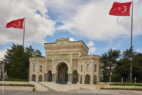 Photography Gate of Istambul University, Turkey