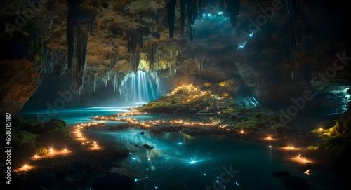 The Shining Caves of Waitomo  A Journey into a Magical World