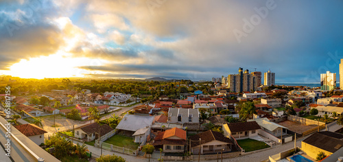 panorama da cidade de  Balneário Piçarras, Santa Catarina, Brasil photo