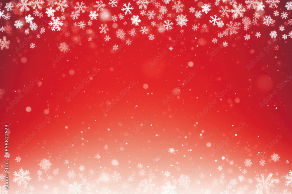 Red christmas background with white snowflakes with space for text. Red christmas background with white snowflakes with space for text.