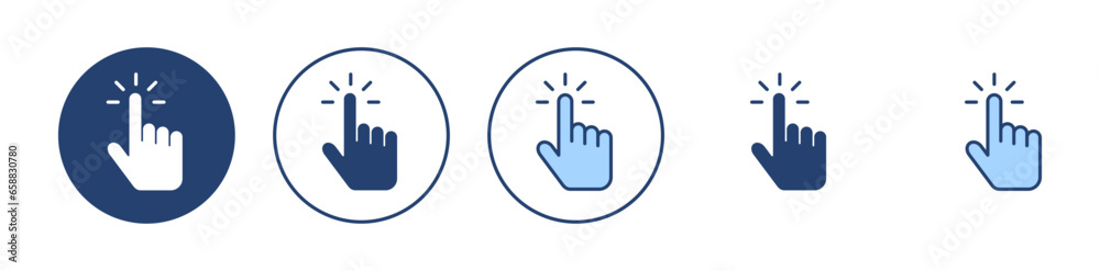 Hand cursor icon vector. cursor sign and symbol. hand cursor icon clik Hand cursor icon vector. cursor sign and symbol. hand cursor icon clik