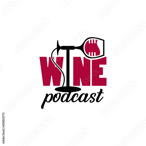 wine podcast logo