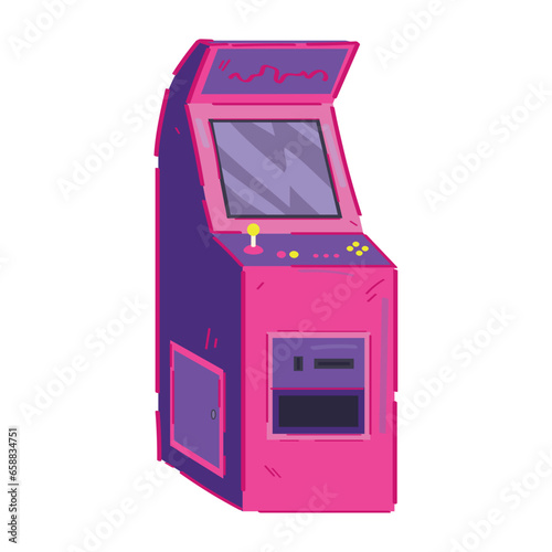 Classic stand up arcade mac...