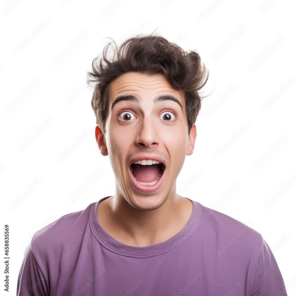 a man with his mouth open a man with his mouth open