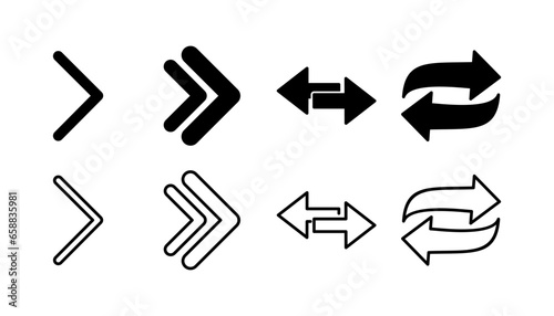 Arrow icon. Arrow symbol. Arrow icon for your web design.