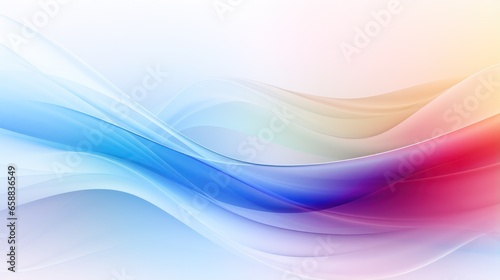 Design background with colorful wavy lines