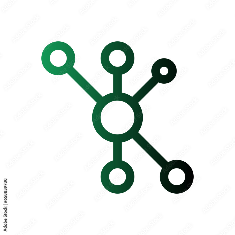 network gradient icon network gradient icon