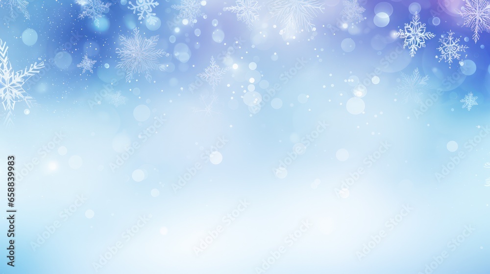 Design background for Winter Snowflakes