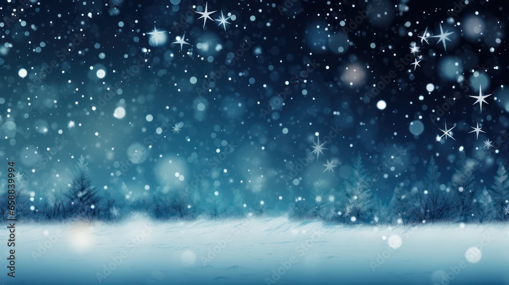 Obraz premium Design background for Winter Snowflakes