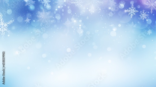 Design background for Winter Snowflakes © Left