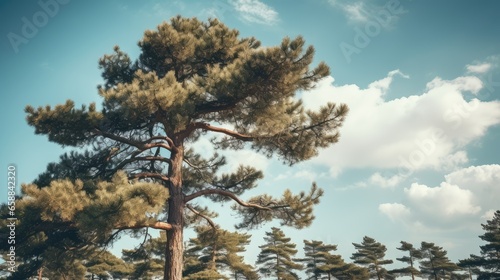 pine tree branches