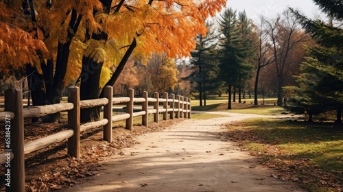 path in autumn